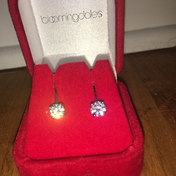Bloomingdale's Jewelry Bloomingdales Stirling Silver Earings Poshmark